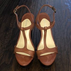 Leather Gianni Binni Wedges